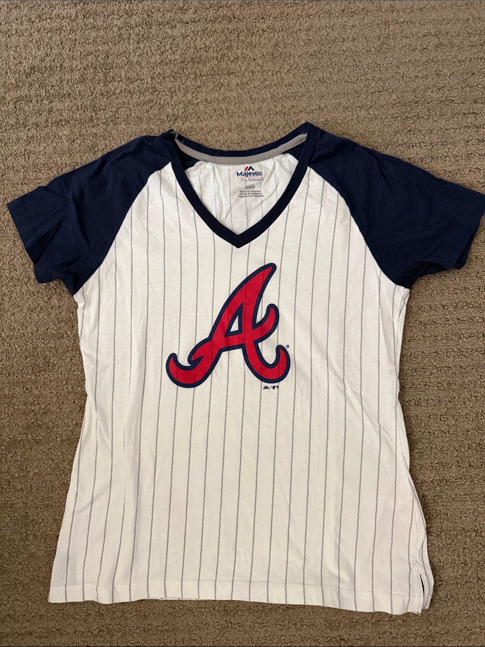 Atlanta Braves Vneck Tee